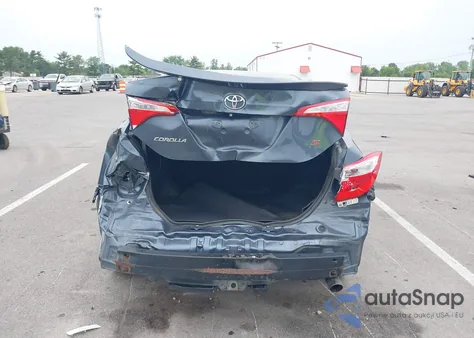 2016 Toyota Corolla S Plus z USA, uszkodzony, nr VIN 2T1BURHEXGC485409